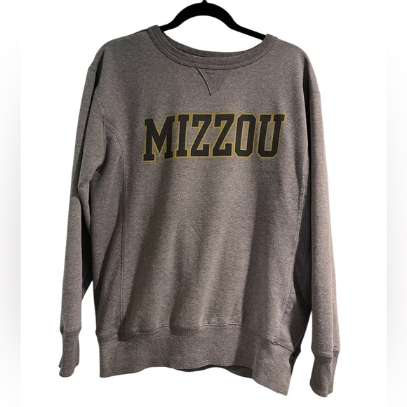 Mizzou Sweatshirt Gray Size Medium - Picture 1 of 5
